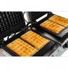Gofrownica - 2 x 2000 W - prostokątna ROYAL CATERING 10010315 RCWM-4000-E