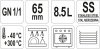 POJEMNIK GASTRONOMICZNY GN 1/1 65 YATO YG-00252 YG-00252