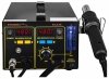 Stacja lutownicza - 75 W - odsysacz oparów - uchwyt na cynę - 2 x LED - Basic STAMOS 10021026 S-LS-16 Basic