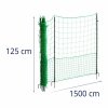 Ogrodzenie dla kur - wysokość 125 cm - długość 15 m - elektryzujące WIESENFIELD 10280303 WIE-CNE-150