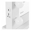 Lustro do makijażu - LED - 78 x 50 cm - 12 żarówek LED PHYSA 10040364 PHY-CM-11 WHITE