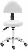 Krzesło kosmetyczne 48-55cm PHYSA 10040644 BULLE WHITE