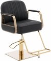 Fotel fryzjerski z podnóżkiem 56-73 cm 200 kg czarny/złoty PHYSA PHYSA STAUNTON BLACK & GOLD 10040759 4062859238023
