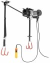 Elektryczny podnośnik rowerowy - wysokość podnoszenia 3 m - pilot MSW 10062539 MSW-BL-100