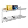 Półka wisząca nierdzewna Royal Catering RCWR-80.2 podwójna 80cm ROYAL CATERING 10010359 RCWR-80.2