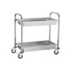 Wózek kelnerski - 2 półki - głęboki ROYAL CATERING 10010080 RCGW 2