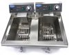 Frytownica 2 x 13L z Kranem 6000W Profesjonalna MAXIMA 09365231 8720365340284