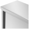  Stół roboczy z szafką przelotową ze stali nierdzewnej - ECO - 140 x 60 cm - 500 kg - Royal Catering 10013439 RCSSCB-140X60-H