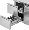Stół chłodniczy na kółkach - 280 l - 1 komora / 2 szuflada - 136 x 70 cm - klasa B - stal nierdzewna - Royal Catering  10013281 RCRB-1D2DR280 4062859257338