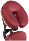 Składane krzesło do masażu -  czerowne PHYSA 10040441 PHYSA MONTPELLIER RED