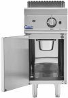 Grill gazowy - 6 kW - 50 - 300°C - propan / LPG / gaz ziemny - szafka dolna - Royal Catering 10013403 RCGG-40/700CS 4062859277015