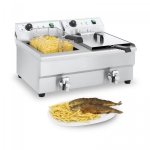 Frytownica elektryczna - 2 x 16 l - 2 x 3200 W ROYAL CATERING 10010028 RCEF-16DH-1