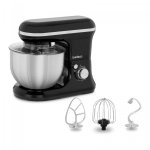 Robot kuchenny planetarny - czarny - 1200 W - 5 l miska BREDECO 10080044 BCPM-1200B