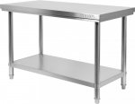 STÓŁ CENTRALNY SKŁADANY Z PÓŁKĄ 1400×700×H850mm YATO YG-09012 YG-09012