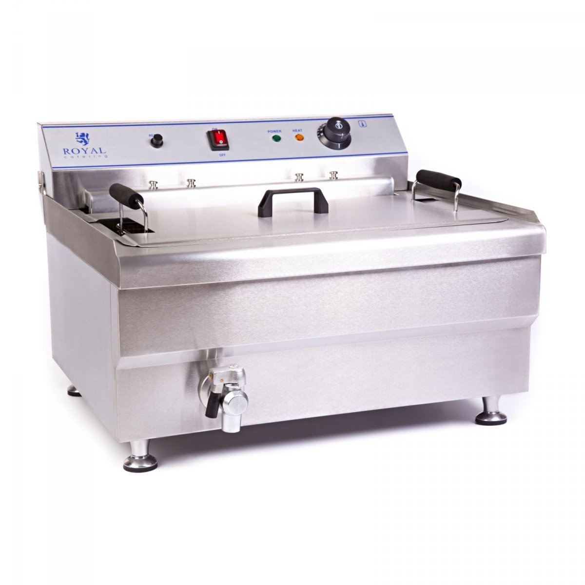 Royal Catering Rcbg30 1 B Sth Smazalnik 33 L 400 V Kosz