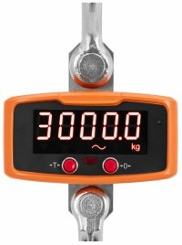 Waga hakowa - 3000 kg / 1 kg - LED - pilot Steinberg 10031421 SBS-KW-3000-USB-C 