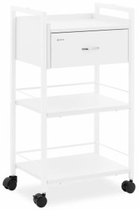 Pomocnik kosmetyczny - 1 szuflada - 3 półki - maks. 65 kg - biały Physa PHYSA CT-6 10040695 