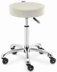 Taboret kosmetyczny - 540 - 720 mm - 150 kg - beżowy Physa 10040606 WORCESTER BEIGE