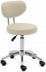 Krzesło kosmetyczne 46-60cm PHYSA 10040653 ASCONA DARK BEIGE
