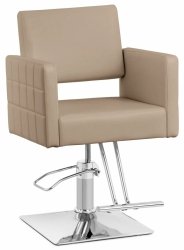 Fotel fryzjerski Ribbleton z podnóżkiem - 49 - 63 cm - 150 kg - beżowy Physa 10040904  PHYSA RIBBLETON BEIGE