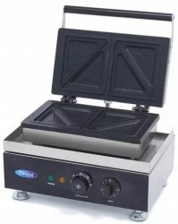 Opiekacz do Kanapek Panini Profesjonalny 2 sztuki 1750W z Tacą Ociekową MAXIMA 09374170 8719632127796