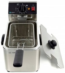 Profesjonalna frytownica elektryczna 4l 60°C-190°C 2,5kw Hurakan HKN-FT4N
