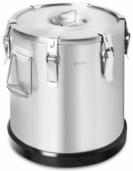 Termos gastronomiczny - 22 l gumowa podstawa ROYAL CATERING 10012192  RC-TFT22