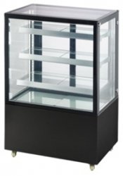Witryna cukiernicza czarna 390L Szron ARC-271ZC BLACK 5905440407844