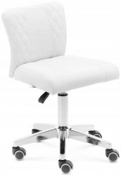 Krzesło kosmetyczne 45-59cm PHYSA 10040645 CULLY WHITE
