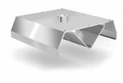 Okap centralny trapezowy POL-760 POLGAST POL-760 1200x2200