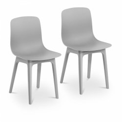 Krzesło - szare - do 150 kg - 2 szt. Fromm & Starck 10260132 STAR_SEAT_06