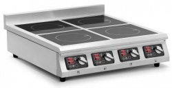 Kuchenka indukcyjna 4x20cm 10 poziomów ROYAL CATERING 10012577 RCIK-3500IC4.2