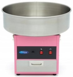Maszyna do Waty Cukrowej - Ø 52 cm - Różowa MAXIMA 09506000 8720783966189