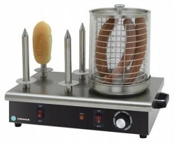 Profesjonalny podgrzewacz do parówek i bułek HURAKAN HKN-Y04