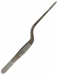 Pęseta zakrzywiona 14cm Szron D502709 5905440403389