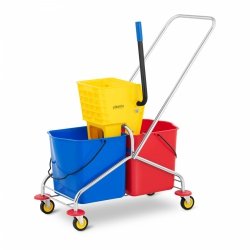 Wózek do sprzątania - 2 x 24 l Ulsonix 10050252 UNICLEAN 10