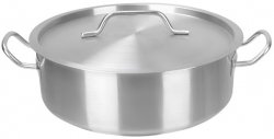 Garnek ze stali nierdzewnej z pokrywką 23.5L Premium Szron PRE4515 5905440407417
