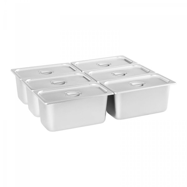 Bemar - 6 x GN 1/3 - kranik ROYAL CATERING 10010387 RCBM-6W-2000 
