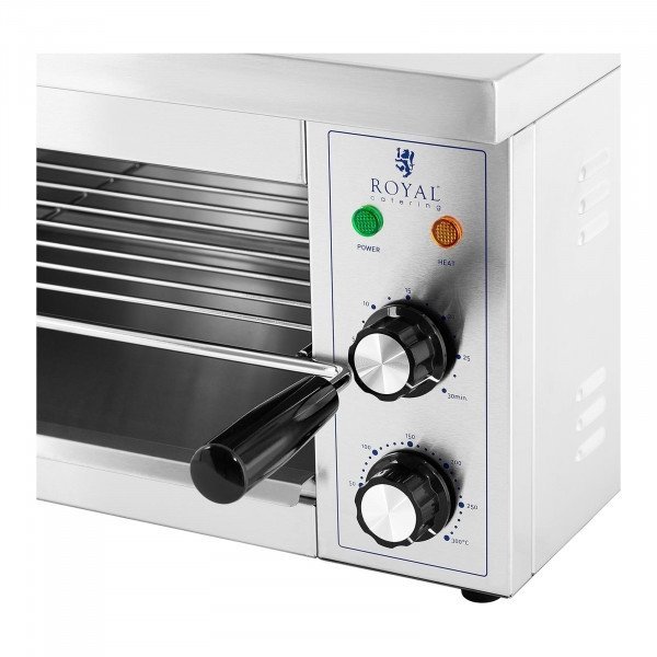 Opiekacz Salamander - 2500 W - 50-300°C ROYAL CATERING 10011986 -RCPES-280
