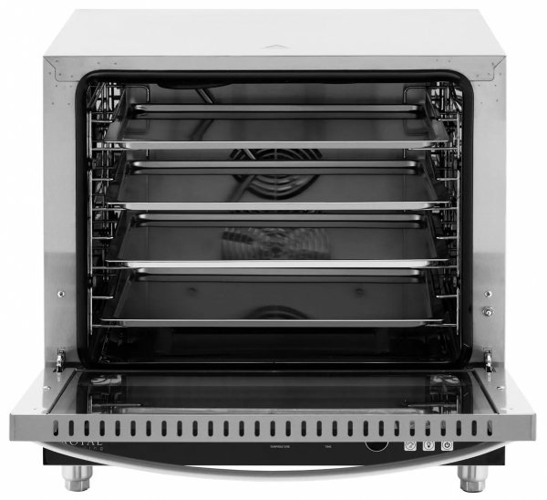 Piec konwekcyjny - 2800 W - timer - 3 funkcje - 4 poziomy Royal Catering 10013067 RCOV-03A