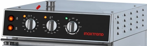 Piec konwekcyjno-parowy Inoxtrend Compact PK-DA-107E | 7xGN1/1 | 8,8 kW | 400 V | 520x910x880 mm