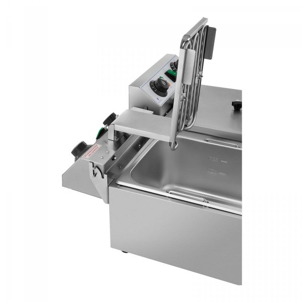 Frytownica - 2 x 10 litrów - 2 x 3200 W - timer ROYAL CATERING 10011147 RCTF 10DB
