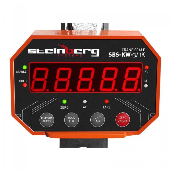 Waga hakowa Steinberg Systems SBS-KW-3/1K 3t LED STEINBERG 10030084 SBS-KW-3/1K