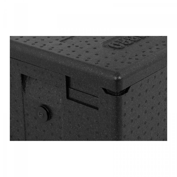 Pojemnik termoizolacyjny do pizzy - na 8 pudełek - czarny pasek CAMBRO 10330003