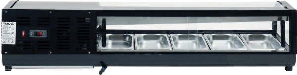 WITRYNA CHŁODNICZA 5x1/3 GN 135x42x26,5 YATO YG-05001 YG-05001