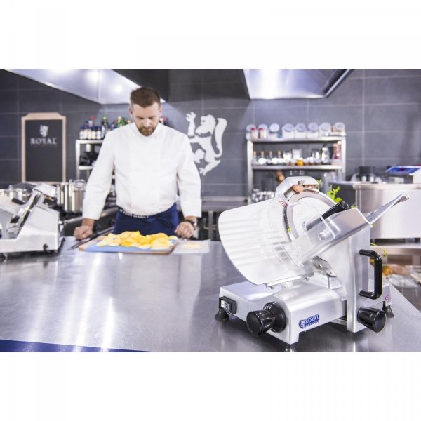 Krajalnica - 250 mm - do 12 mm ROYAL CATERING 10010171 RCAM 250PRO 