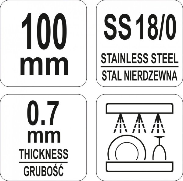SZCZYPCE DO LODU 100MM YATO YG-02735 YG-02735