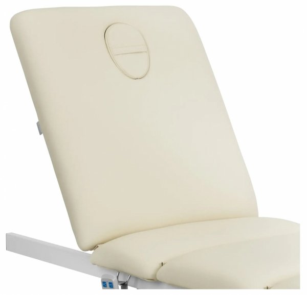  Fotel kosmetyczny - elektryczny - 3 silniki - 300 W - 190 x 65 x 60 - 76 cm - 200 kg - kremowy / złoty Physa VITERBO CREAM 10040877