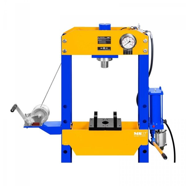 Prasa hydrauliczno-pneumatyczna - 50 t - 624 bar MSW 10060303 MSW-WP-50T-P