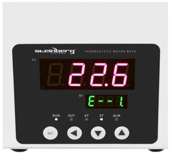 Łaźnia wodna laboratoryjna - cyfrowa - 3.4 l - 5 - 100°C - 150 x 135 x 150 mm Steinberg 10031066 SBS-TWB-2000 